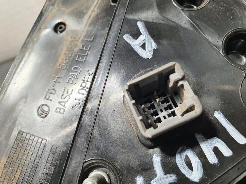 Recambio de retrovisor izquierdo para hyundai i30 comfort referencia OEM IAM 876102R100 589009 ELECTRICO 5 PINES