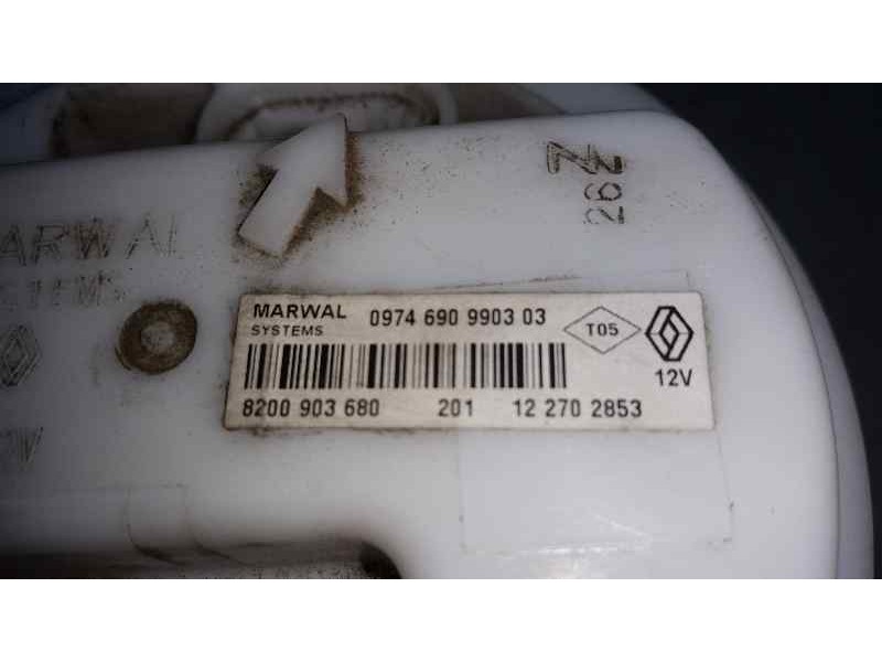 Recambio de aforador para dacia sandero stepway referencia OEM IAM 0974690990303 8200903680 MARWAL SYSTEMS
