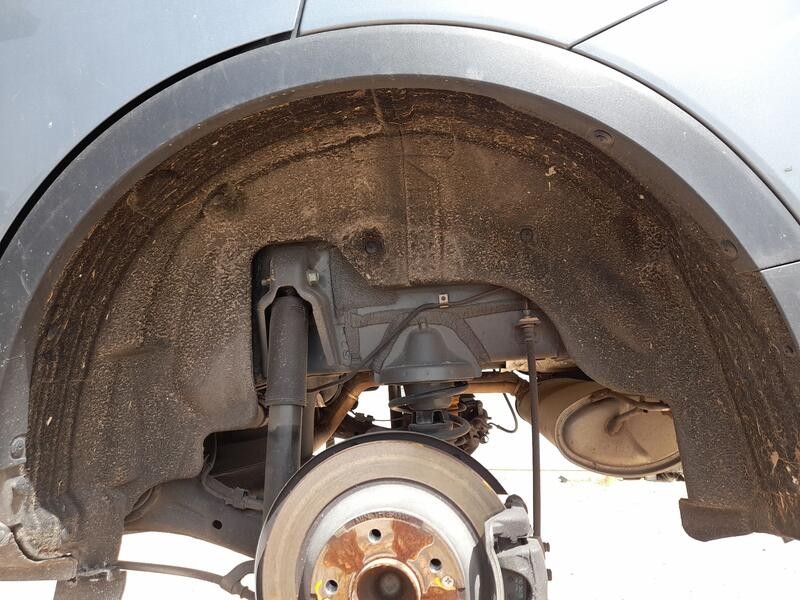 Recambio de plastico pase rueda tras. izq. para ssangyong tivoli 1.2 referencia OEM IAM 7973635500  