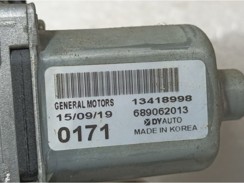 Recambio de motor limpia trasero para opel astra k lim. 5türig dynamic referencia OEM IAM 13418998 689062013 