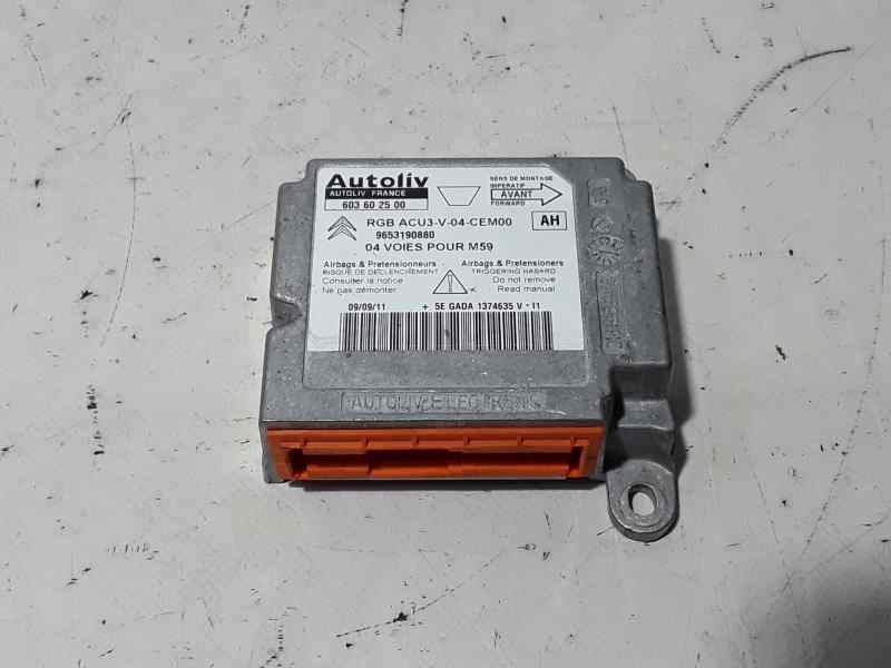 Recambio de airbag delantero izquierdo para peugeot partner (s2) combiespace referencia OEM IAM   VOLANTE