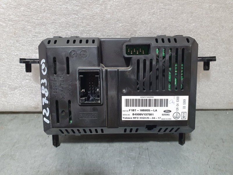 Recambio de pantalla multifuncion para ford ecosport trend referencia OEM IAM F1BT18B955LA B4X00V137501 