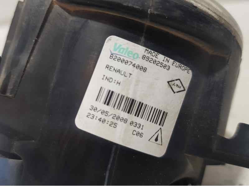 Recambio de faro antiniebla izquierdo para renault megane ii berlina 5p authentique referencia OEM IAM 82000740008 89202503 VALE