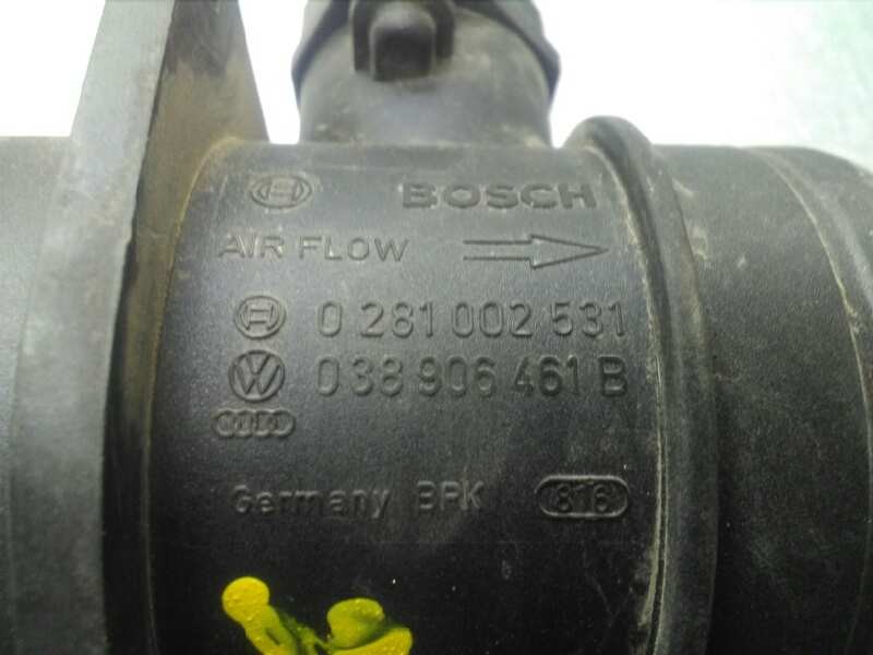 Recambio de caudalimetro para seat altea (5p1) 1.9 tdi referencia OEM IAM 038906461B 0281002531 BOSCH