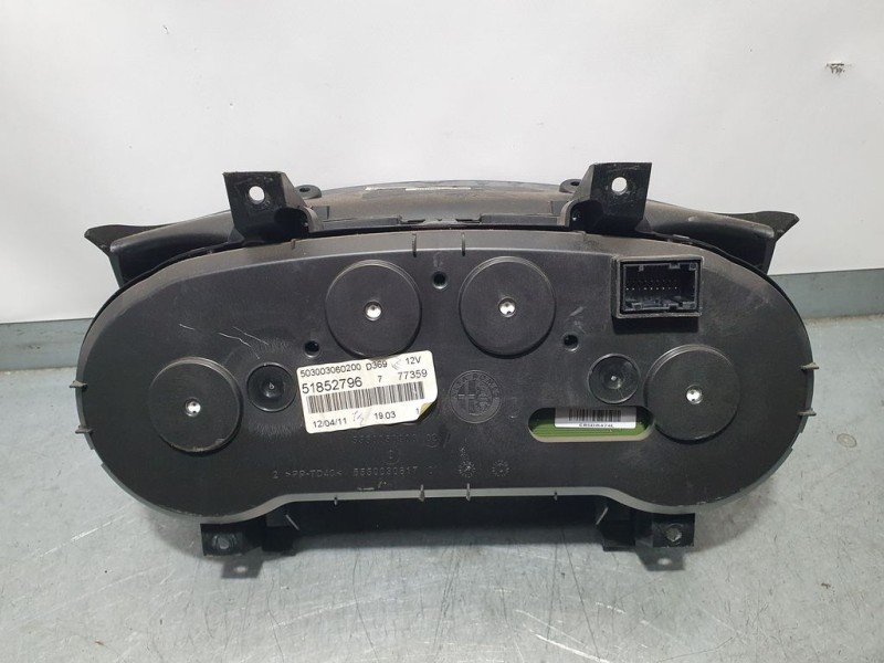 Recambio de cuadro instrumentos para fiat punto (evo) (199) mylife referencia OEM IAM 51852796 50303060200 