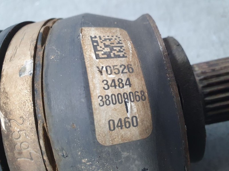 Recambio de transmision delantera izquierda para jeep cherokee kl longitude referencia OEM IAM 38009068  