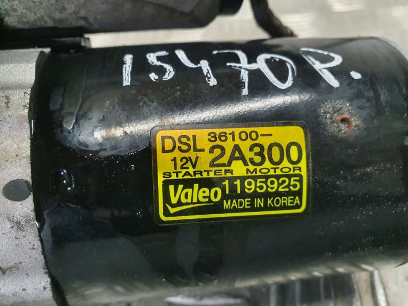 Recambio de motor arranque para kia cee´d concept referencia OEM IAM 361002A300 1195925 VALEO