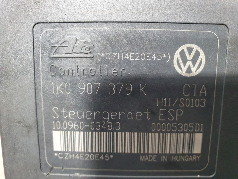 Recambio de abs para volkswagen golf v berlina (1k1) trendline referencia OEM IAM 1K0614517H 10020601064 ATE