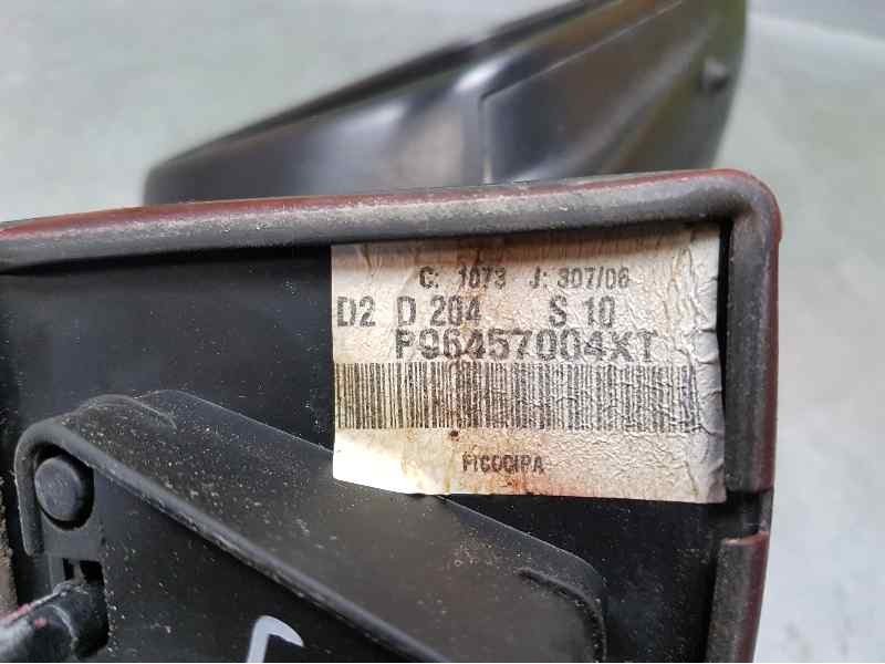 Recambio de retrovisor derecho para peugeot 407 st sport referencia OEM IAM 96457004XT 8 CABLES ELECTRICO-SIN CRISTAL