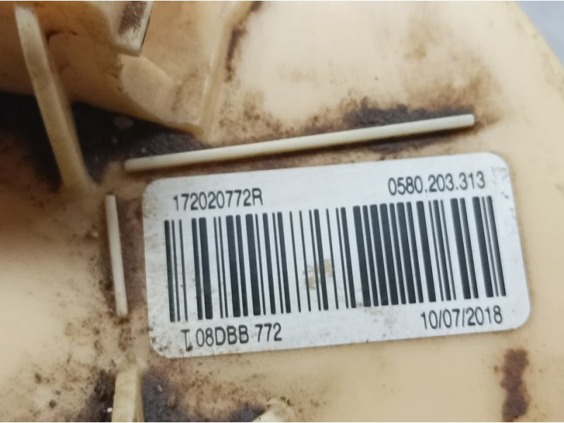 Recambio de aforador para renault master kombi l2h2 3,5t referencia OEM IAM 172020772R 0580203313 BOSCH