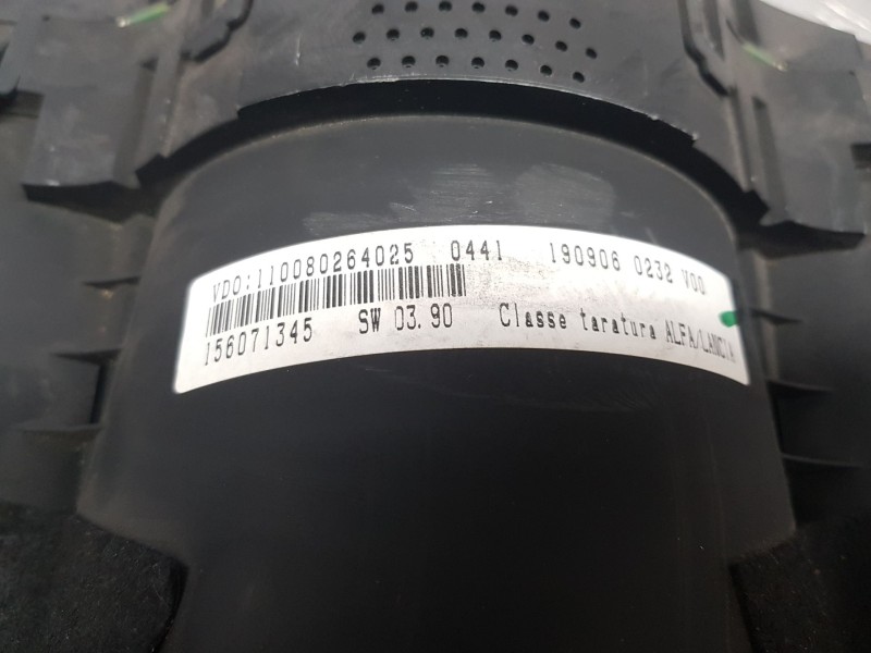 Recambio de cuadro instrumentos para alfa romeo gt (937_) 1.9 jtd (937cxn1b) referencia OEM IAM 156071345  