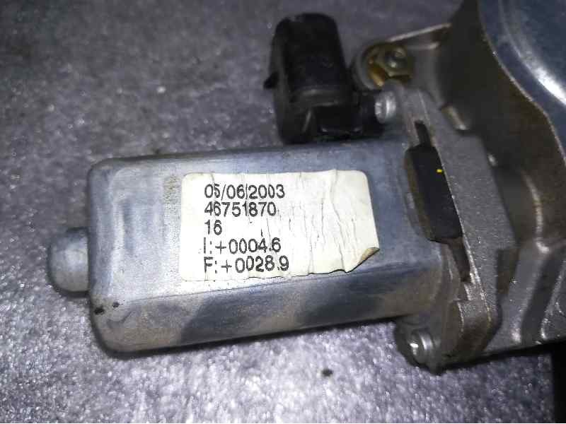 Recambio de elevalunas delantero derecho para alfa romeo 147 (190) 1.9 jtd impression referencia OEM IAM 46751870 2 PINS 