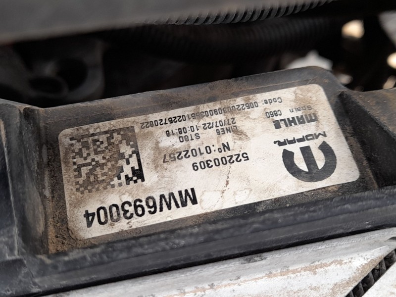 Recambio de electroventilador para fiat 500e (332_) elektro 3+1 (fa1) referencia OEM IAM 52231201  52200309