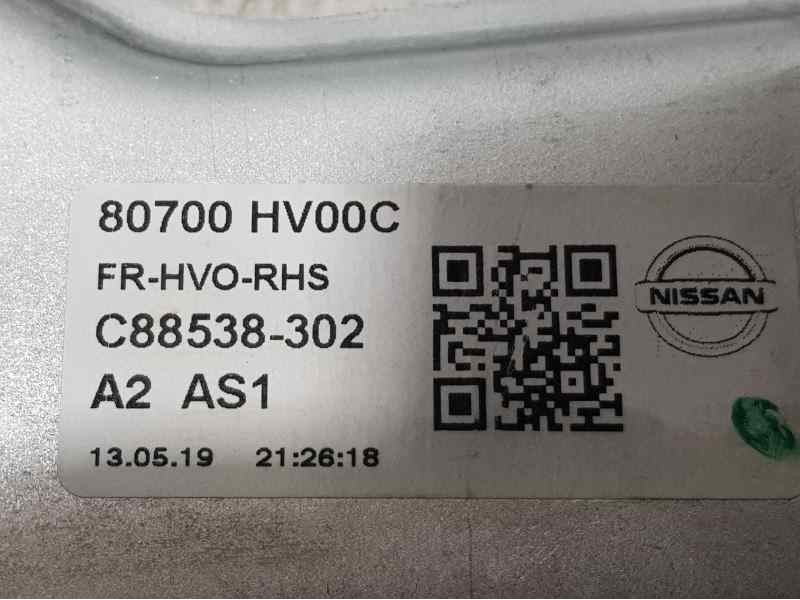 Recambio de elevalunas delantero derecho para nissan qashqai (j11) visia referencia OEM IAM 80700HV00C 6 PINS ELÉCTRICO