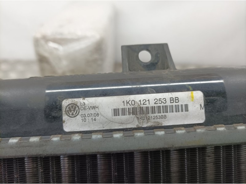 Recambio de radiador agua para audi a3 sportback (8p) 1.4 tfsi ambiente referencia OEM IAM 1K121253BB  