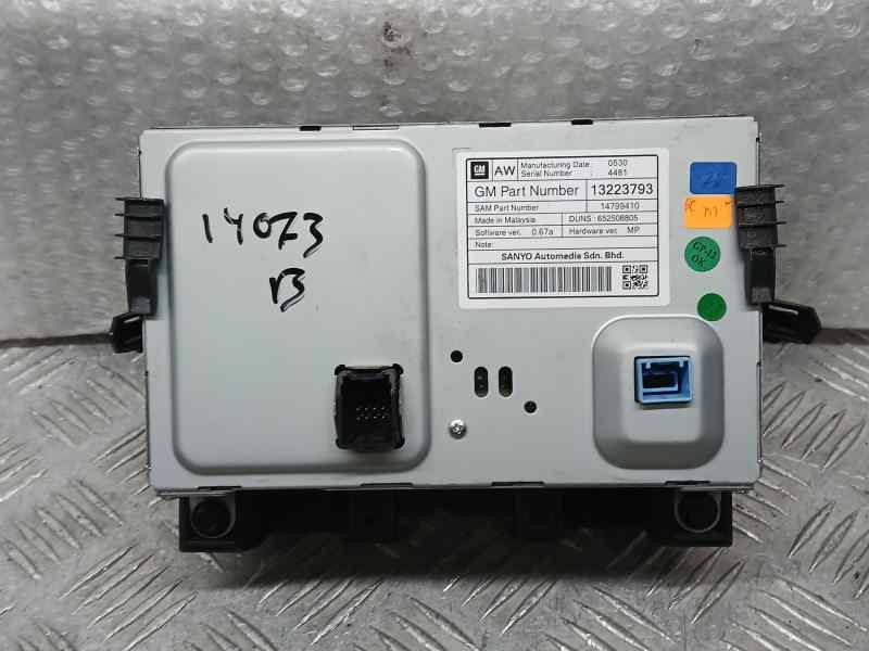 Recambio de sistema navegacion gps para chevrolet cruze lt referencia OEM IAM 13223793 14799410 SANYO