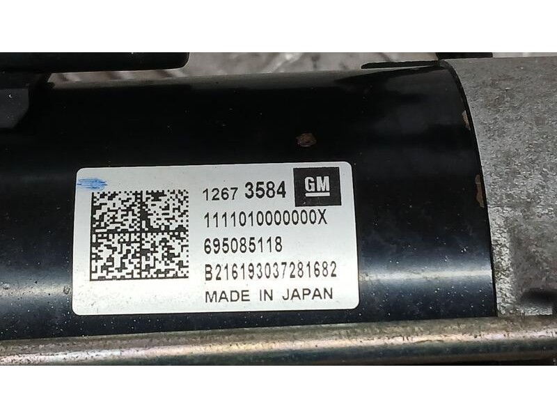 Recambio de motor arranque para opel astra k lim. 5türig dynamic star/stop referencia OEM IAM 12673584 GM 695085118