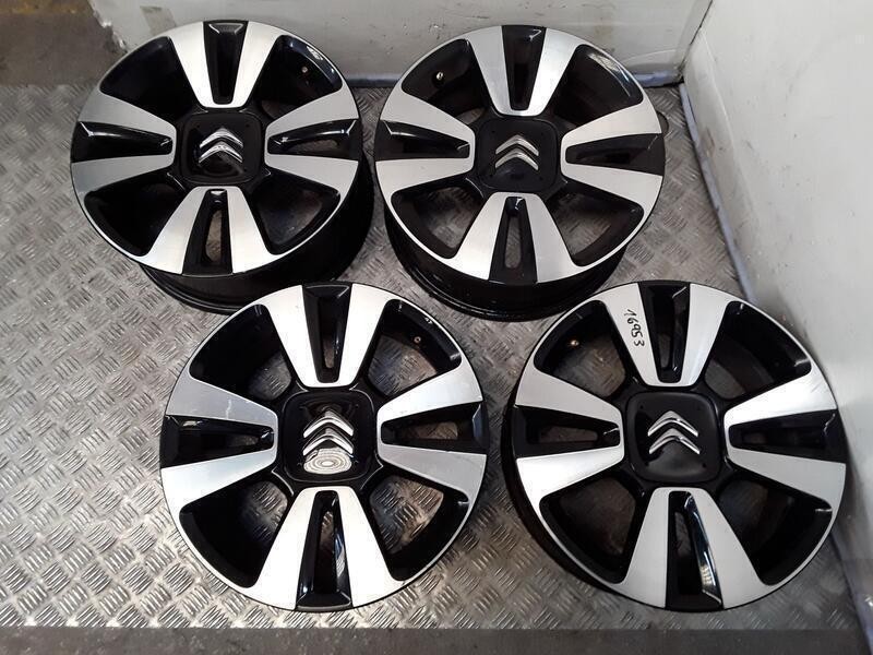Recambio de juego llantas aluminio para citroën c3 iii (sx) 1.2 vti 82 referencia OEM IAM 6.5X16 4 TORN ET20 ALUMINIO 