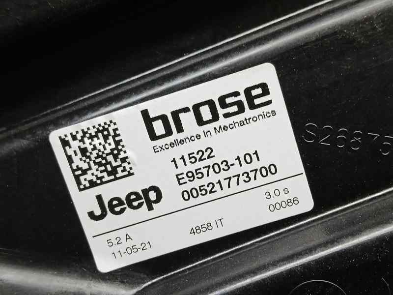 Recambio de elevalunas trasero derecho para jeep compass ii busines 4x2 referencia OEM IAM 521773700 E95703101 ELECTRICO BROSE