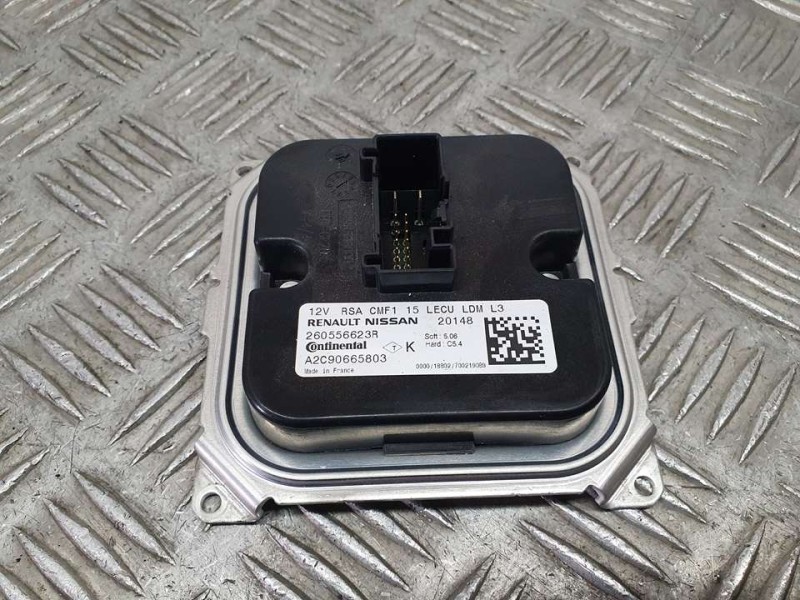 Recambio de centralita faro para renault clio v experience referencia OEM IAM 260556623R A2C90665803 CONTINENTAL DCH