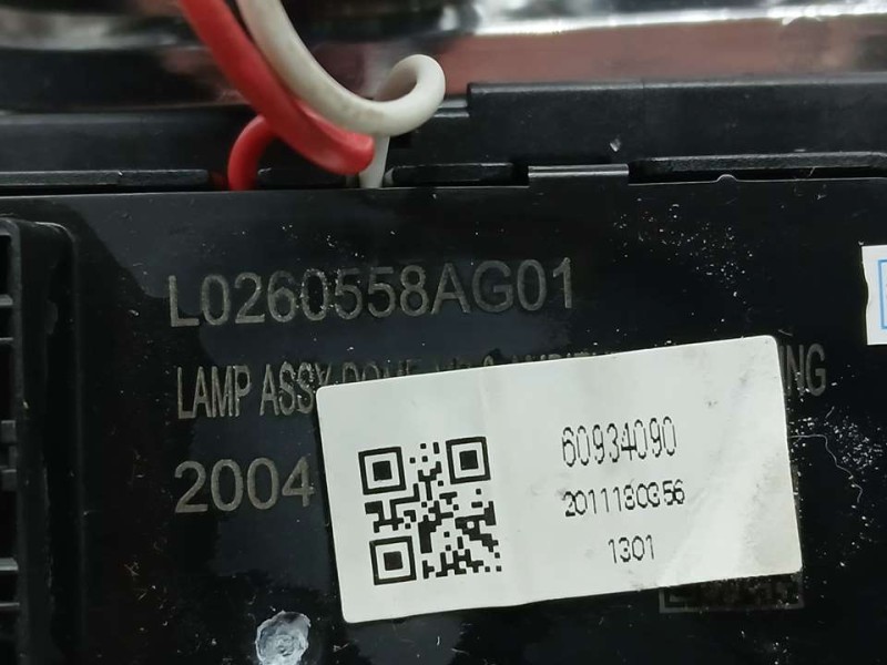 Recambio de luz interior para jeep compass ii busines 4x2 referencia OEM IAM 60934090 L0260558AG01 