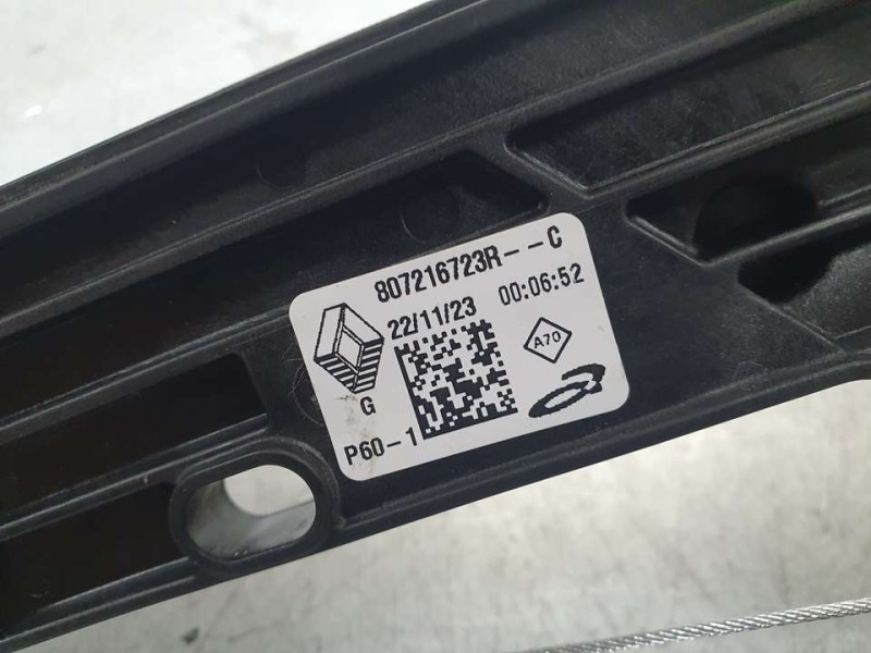 Recambio de elevalunas delantero izquierdo para mitsubishi colt 100t motion referencia OEM IAM 807216723R 6 PINES ELECTRICO 6 PI