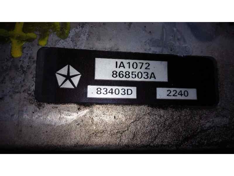 Recambio de intercooler para chrysler voyager (rg) 2.5 crd se referencia OEM IAM IA1072 868503A 