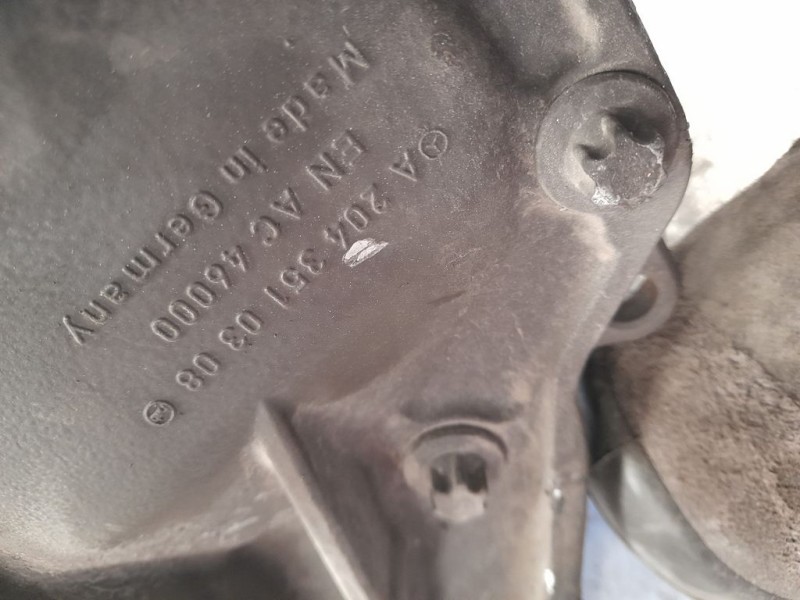 Recambio de diferencial trasero para mercedes-benz clase c (w204) berlina c 200 kompressor (204.041) referencia OEM IAM A2043510