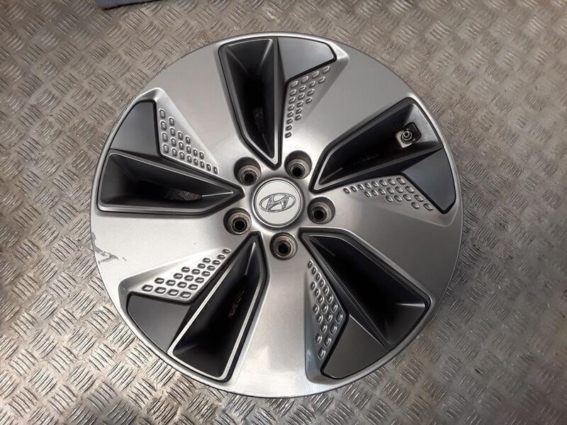 Recambio de juego llantas aluminio para hyundai kona (os, ose, osi) ev referencia OEM IAM 7X17 5 TORN ET50 ALUMINIO ROZADAS