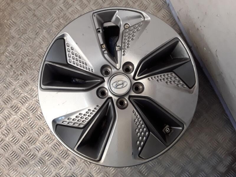 Recambio de juego llantas aluminio para hyundai kona (os, ose, osi) ev referencia OEM IAM 7X17 5 TORN ET50 ALUMINIO ROZADAS