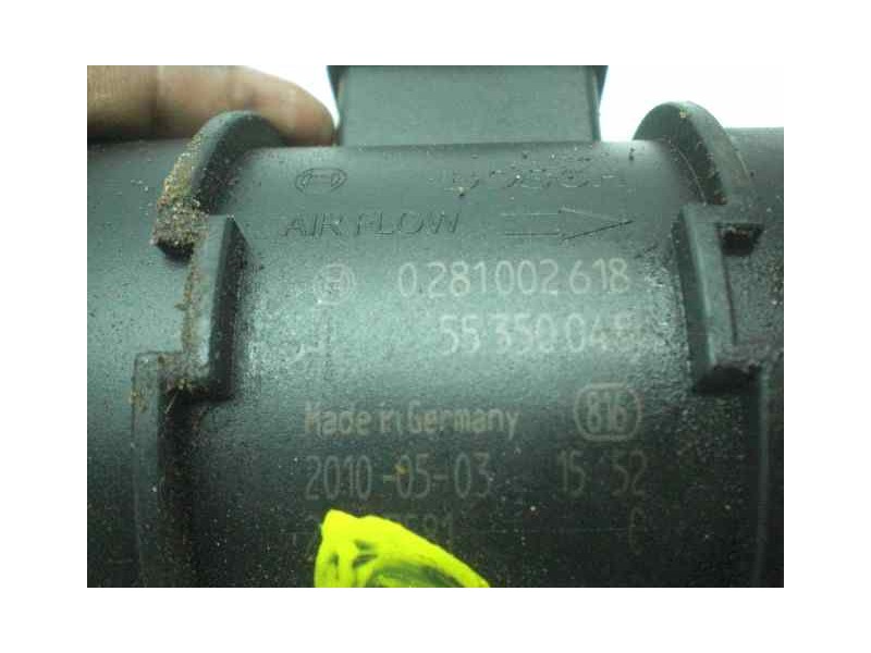 Recambio de caudalimetro para opel corsa d cmon referencia OEM IAM 55350048 0281002618 BOSCH