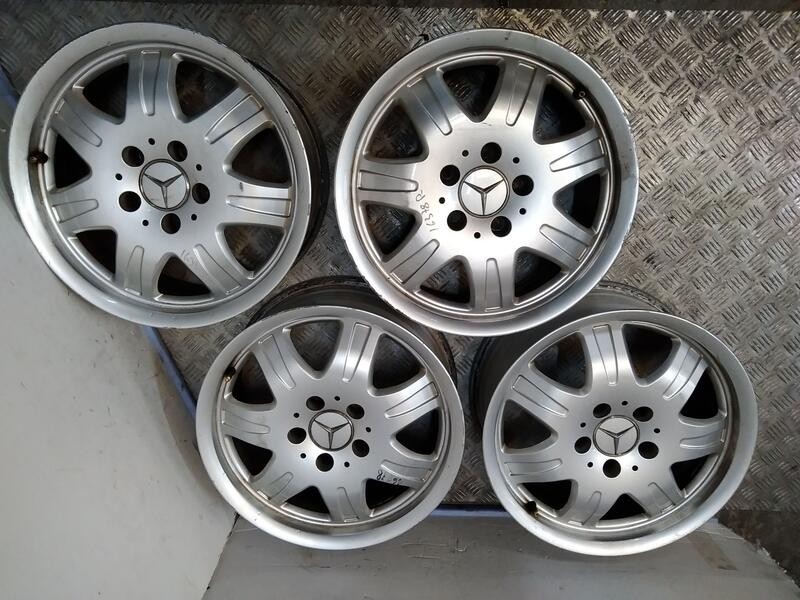 Recambio de juego llantas aluminio para mercedes-benz clase slk (w171) roadster slk 200 kompresor referencia OEM IAM 7X16 5 TORN