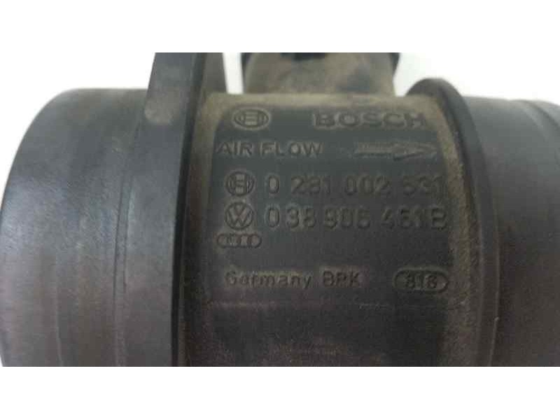 Recambio de caudalimetro para skoda fabia (5j2 ) spirit referencia OEM IAM 0281002531 038906461B BOSCH