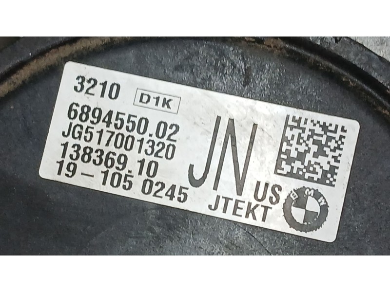 Recambio de cremallera direccion para bmw x3 (g01, f97, g08) xdrive 20 d referencia OEM IAM 6894550 ELECTRO-MECANICA JTEKT 51700