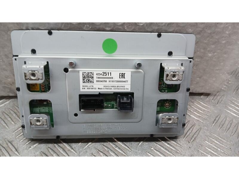 Recambio de sistema navegacion gps para opel astra k lim. 5türig dynamic star/stop referencia OEM IAM 42342511 LG 606199722 5553