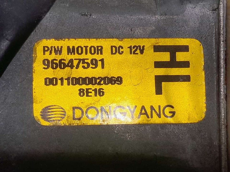 Recambio de elevalunas trasero izquierdo para chevrolet epica lt referencia OEM IAM 96647591  ELECTRICO 2 PINES