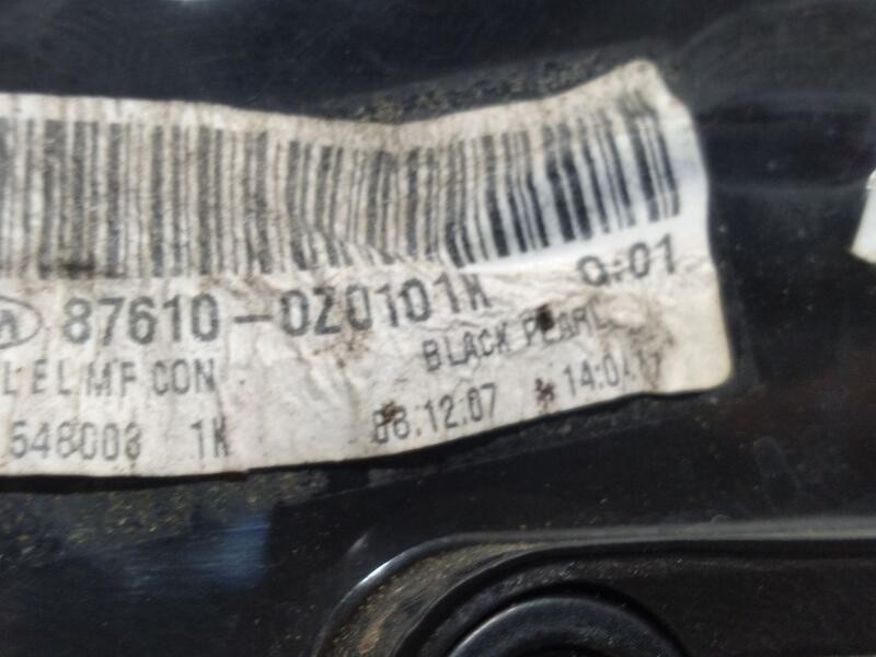 Recambio de retrovisor izquierdo para kia sportage cup referencia OEM IAM 876100Z010  ELECTRICO. rozado