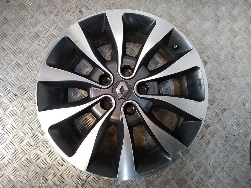 Recambio de juego llantas aluminio para renault talisman executive referencia OEM IAM 6.5X17 5 TORN ET40 ALUMINIO ROZADAS