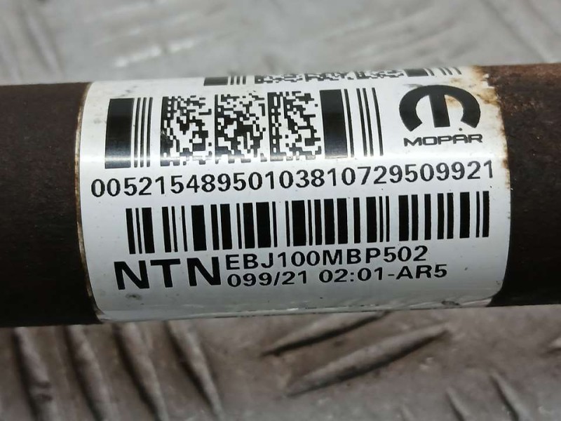 Recambio de transmision delantera derecha para jeep compass ii busines 4x2 referencia OEM IAM 521548950  MOPAR