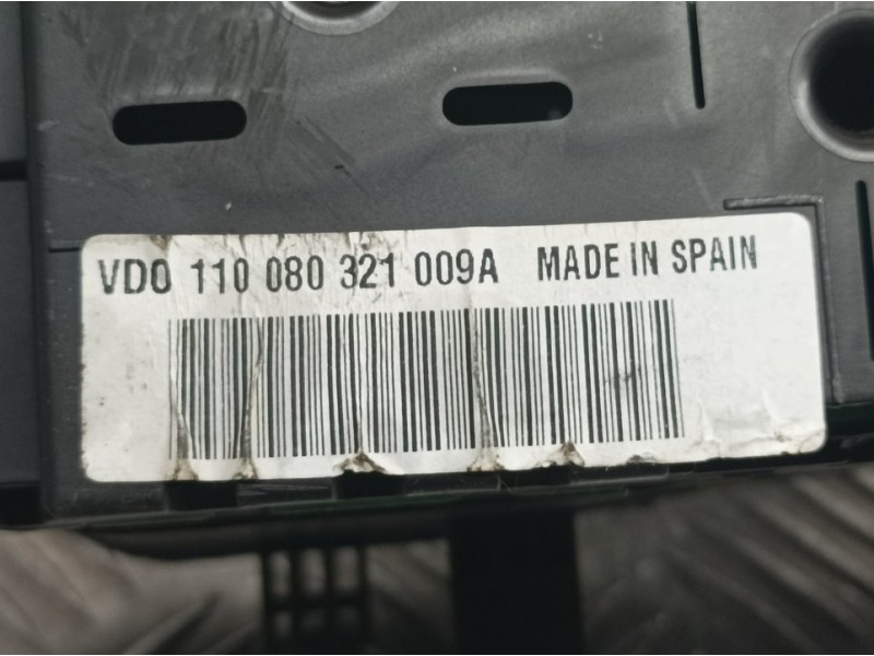 Recambio de cuadro instrumentos para volkswagen polo (9n3) advance referencia OEM IAM 6Q0920823E 110080321009A VDO