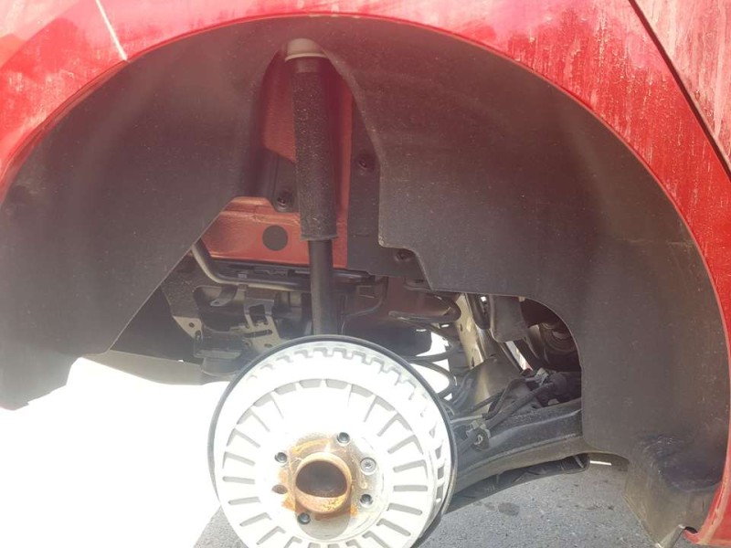 Recambio de plastico pase rueda tras. dch. para mitsubishi colt 100t motion referencia OEM IAM MQ007158  