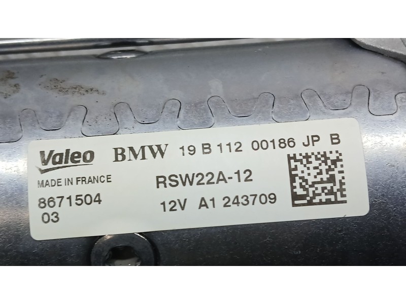 Recambio de motor arranque para bmw x3 (g01, f97, g08) xdrive 20 d referencia OEM IAM 8671504 VALEO RSW22A12