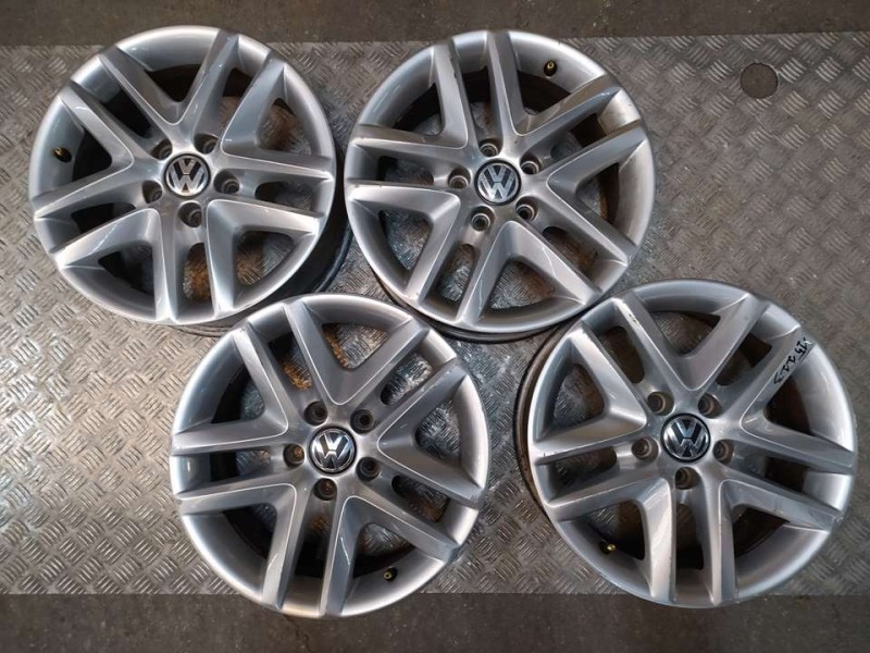 Recambio de juego llantas aluminio para volkswagen tiguan (5n1) advance referencia OEM IAM 65X16 5 TORN ET 33 ALUMINIO 