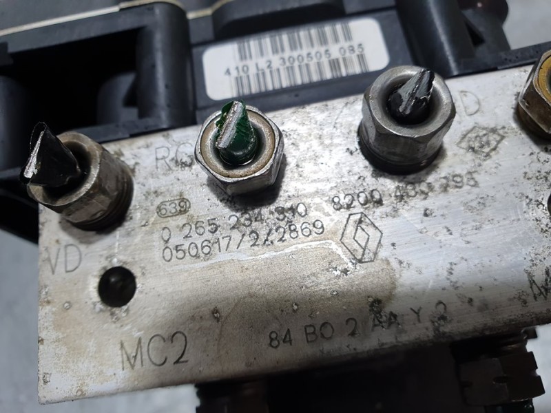 Recambio de abs para renault megane ii berlina 3p gt referencia OEM IAM 8200430798 0265234310 