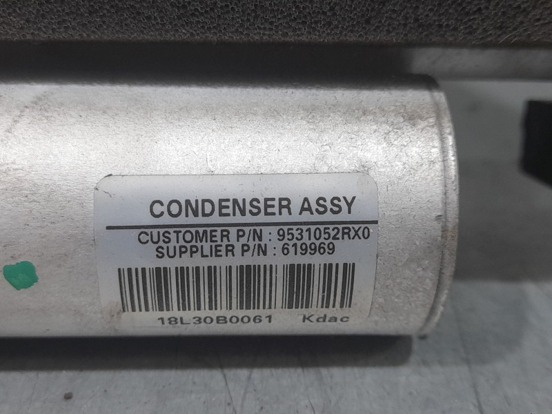 Recambio de condensador / radiador aire acondicionado para suzuki swift v (az) 1.0 shvs (a2l310) referencia OEM IAM 9531052RX0 1