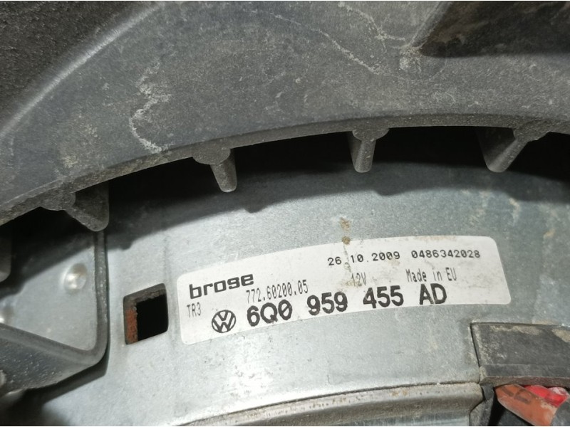 Recambio de electroventilador para seat ibiza sc (6j1) reference referencia OEM IAM 6Q0959455AD 7726020005 BROSE