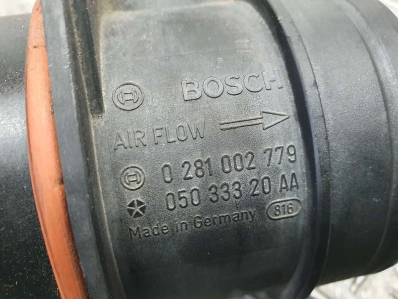 Recambio de caudalimetro para dodge avenger se referencia OEM IAM 05033320AA 0281002779 BOSCH