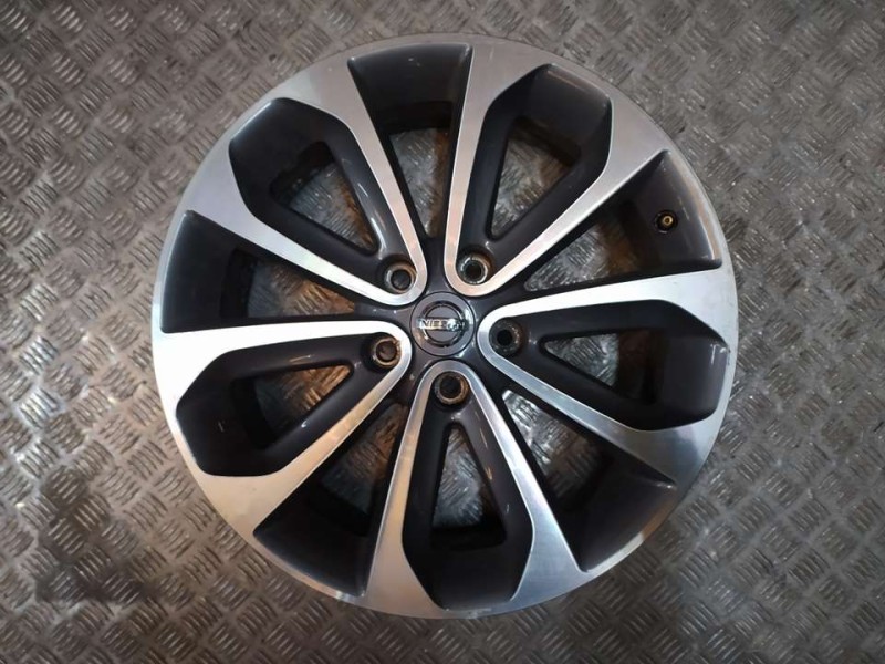 Recambio de juego llantas aluminio para nissan qashqai (j10) acenta referencia OEM IAM 65X18 5 TORN ET 40 ALUMINIO 