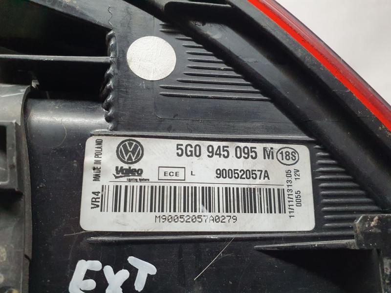 Recambio de piloto trasero izquierdo para volkswagen golf vii lim. advance bluemotion referencia OEM IAM 5G0945095M 90052057A VA