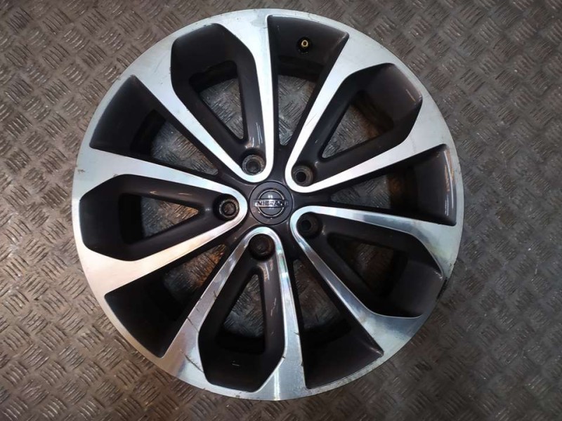 Recambio de juego llantas aluminio para nissan qashqai (j10) acenta referencia OEM IAM 65X18 5 TORN ET 40 ALUMINIO 